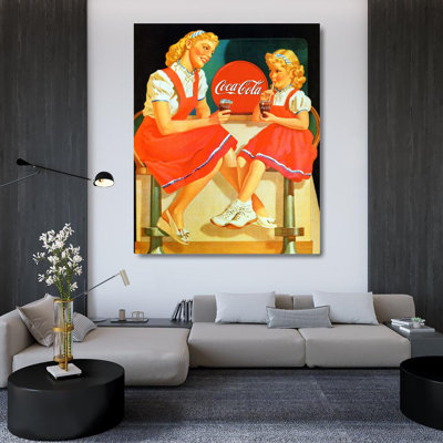 Coca-Cola, jeunes filles