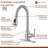 Mondawe Pull Down Kitchen Faucet-72651097
