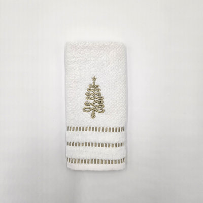 Holiday Fingertip Towel Set - 100% Cotton