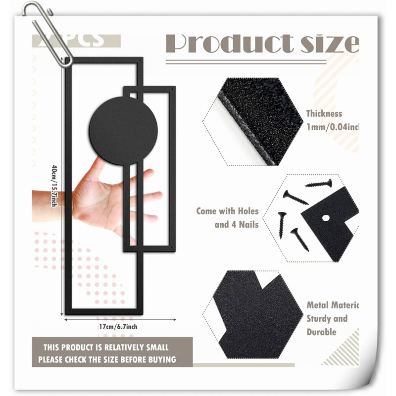 Wall Decor on Metal