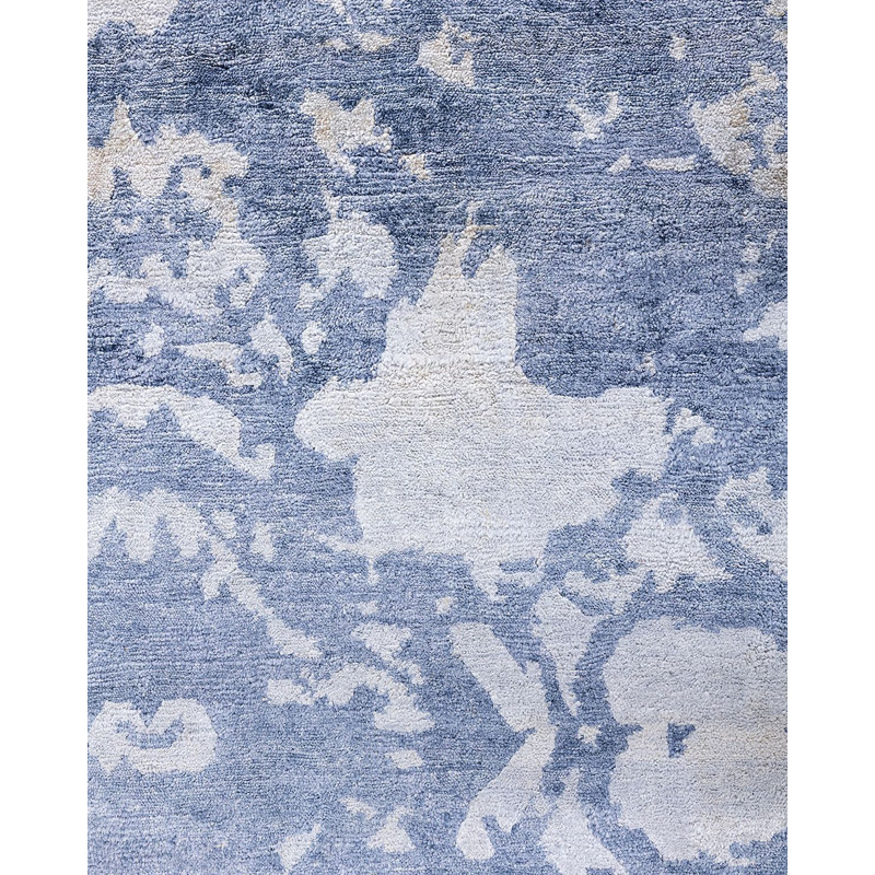 Overdyed One-of-a-Kind 9' 2" X 12' 2" Hand Knotted Area Rug
