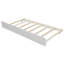 Lit plateforme simple avec lit gigogne sans sommier