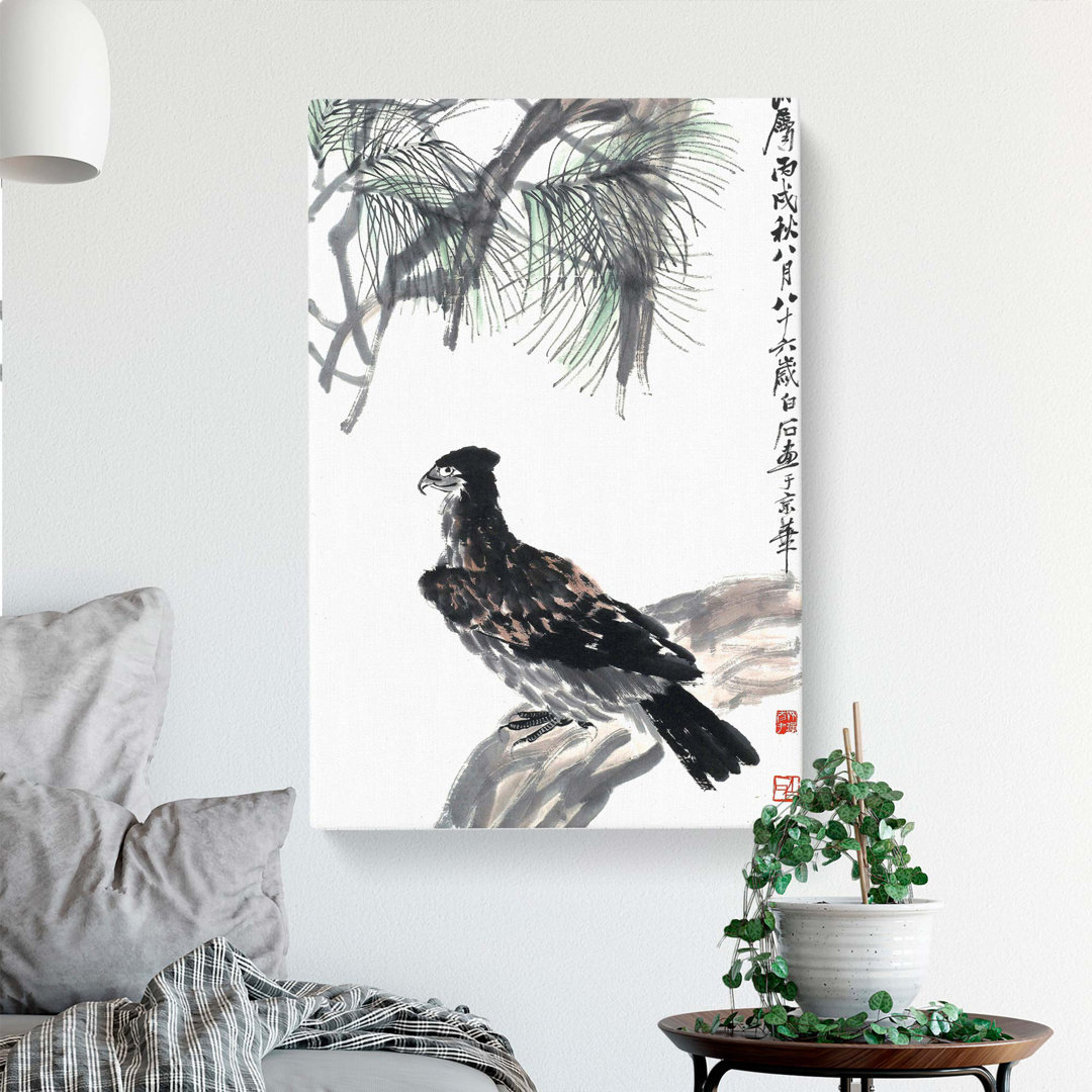 Eagle by Zha Shibiao - Wrapped Canvas