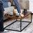 Industrial-Style Coffee Table with Removable Serving Tray