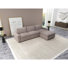 Milred Power Corduroy Reclining L-Shaped Sectional Symmetrical