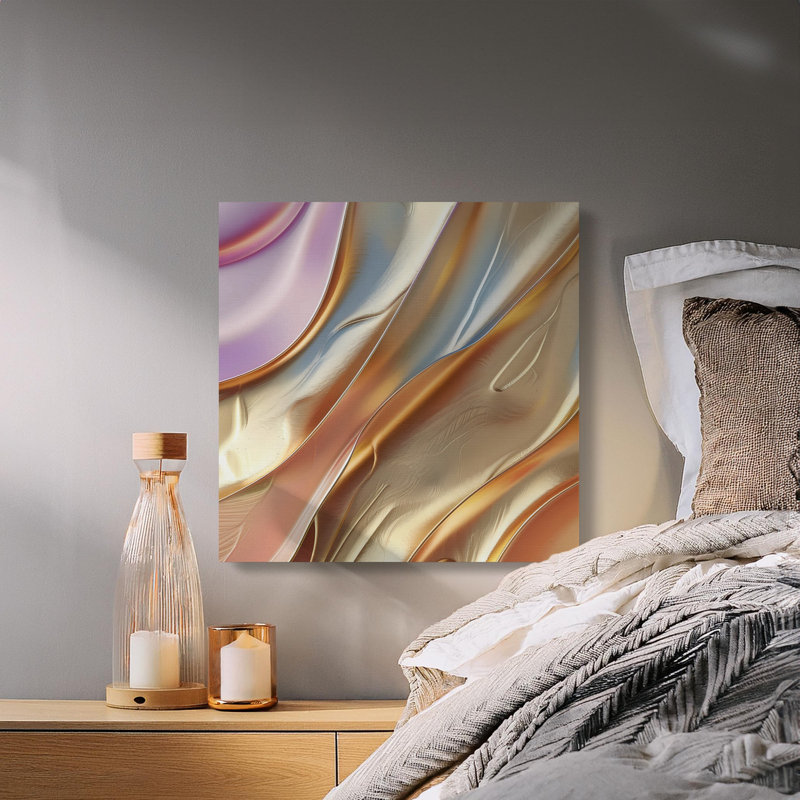 Akur No Frame Print on Canvas, 25.4 cm H  x 25.4 cm W