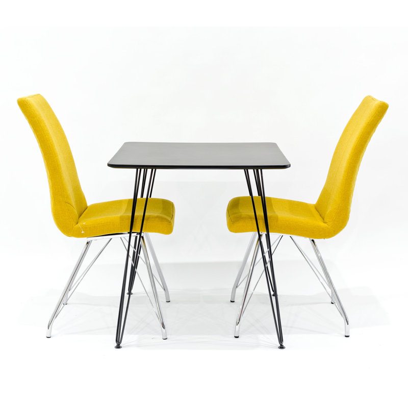 Maguire Dining Set, Yellow