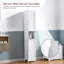 Vida Liano Freestanding Linen Cabinet