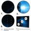 Système solaire bleu galaxie magnétique I - impression-1399835229-1399835222
