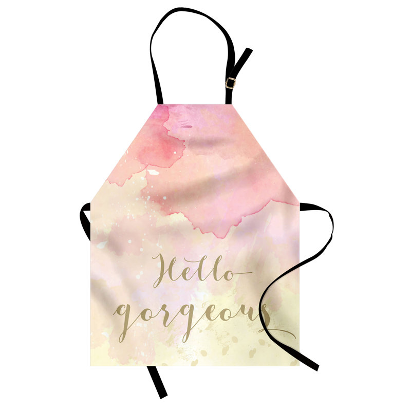 Multicolore, tablier East Urban Home Hello, cuisine, jardinage, taille adulte