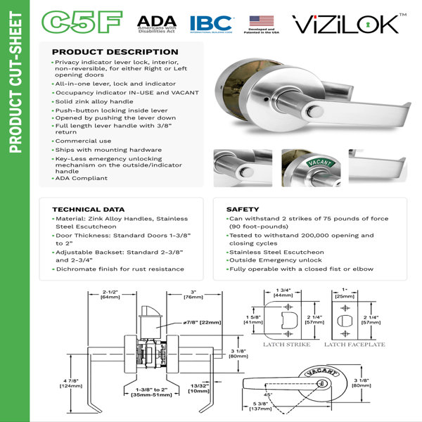 Dimensions du produit