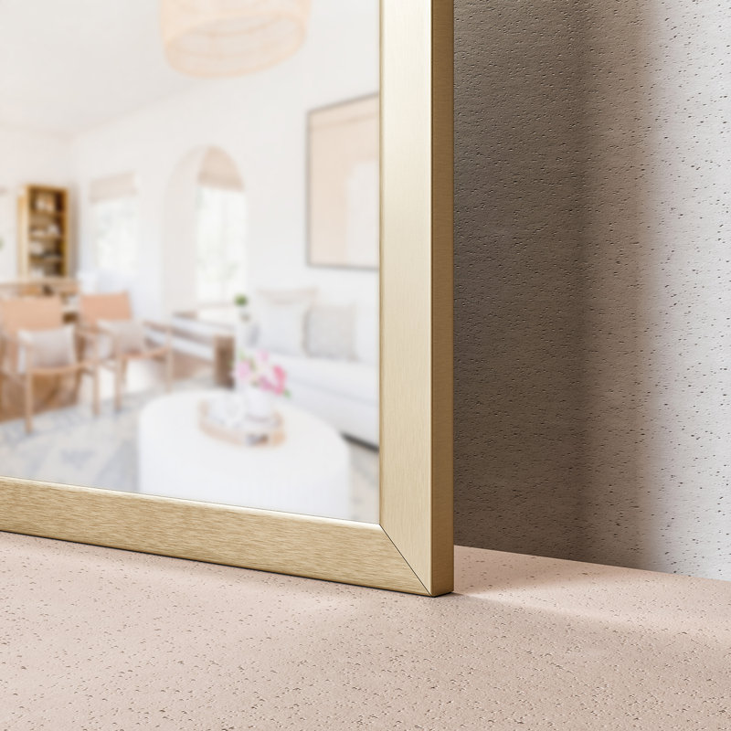 Schweitzer Bathroom / Vanity Mirror, 30" x 42", Gold