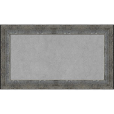 Tableau magnétique encadré étain forgé