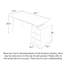 Bureau de table en pierre frittée Light Luxury-894133433