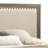 Shannon Panel Bed With Nailhead Trim, Fabric, Wood-115686087-115686091