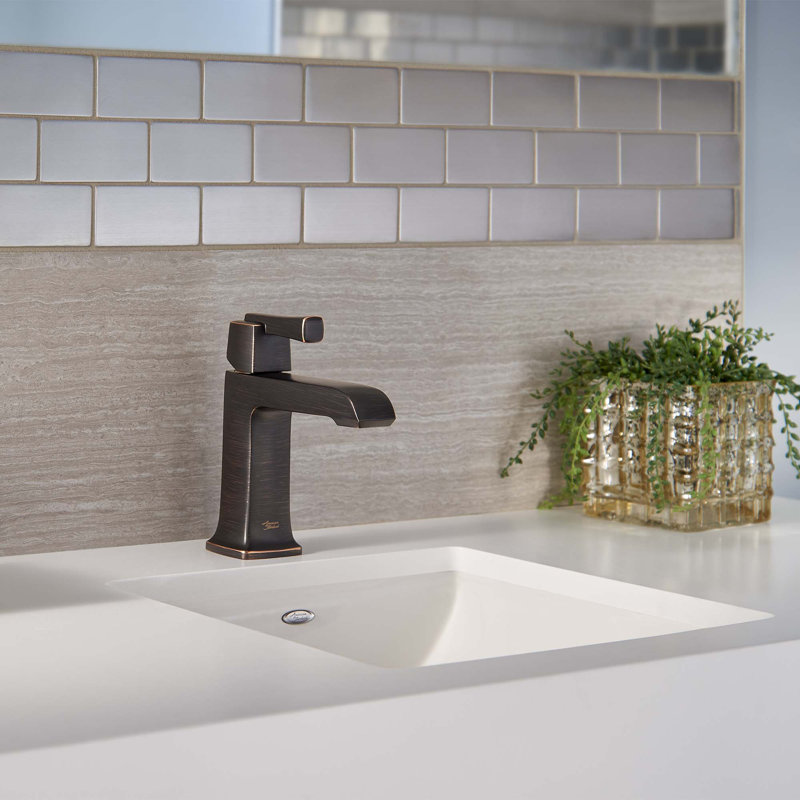 Townsend Bathroom Faucet with Drain Assembly, Legacy Bronze