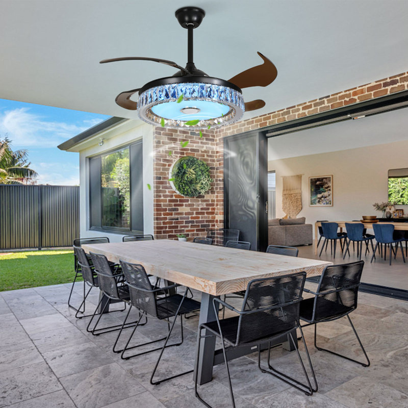 Gidas 42'' Ceiling Fan with LED Lights