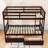 Rubber Wood Bunk Bed With Two Drawers-1326216427-1326216438
