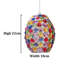 22cm H Plastic Oval Pendant Shade ( Screw On )-380374199