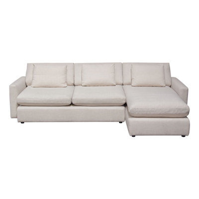 Arcy 2Pc Sectional Sofa W Reversible Chaise, 3 Accent Pillows,