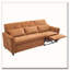 Canapé-lit escamotable en tissu 82 po Chenille-1069228963