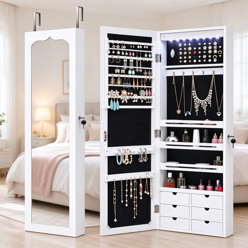 Wall Jewellery Cabinet