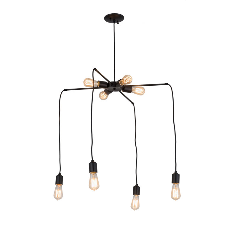 8 - Light Dimmable Sputnik Sphere Chandelier
