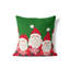 Coussin décoratif père Noël et flocons de neige-120641938-120641941