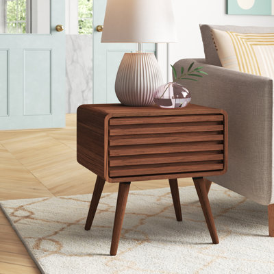 Bria End Table with Storage