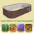 Heise 9 In 1 Modular Galvanized Steel Raised Garden Bed-1742161654-1677750427