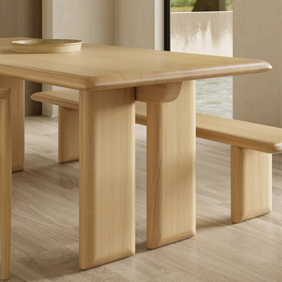 Purington Modern simple solid wood dining table