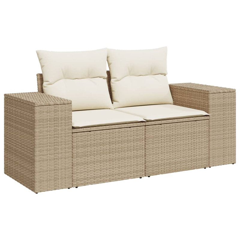 Vidaxl Garden Sofa Set Beige