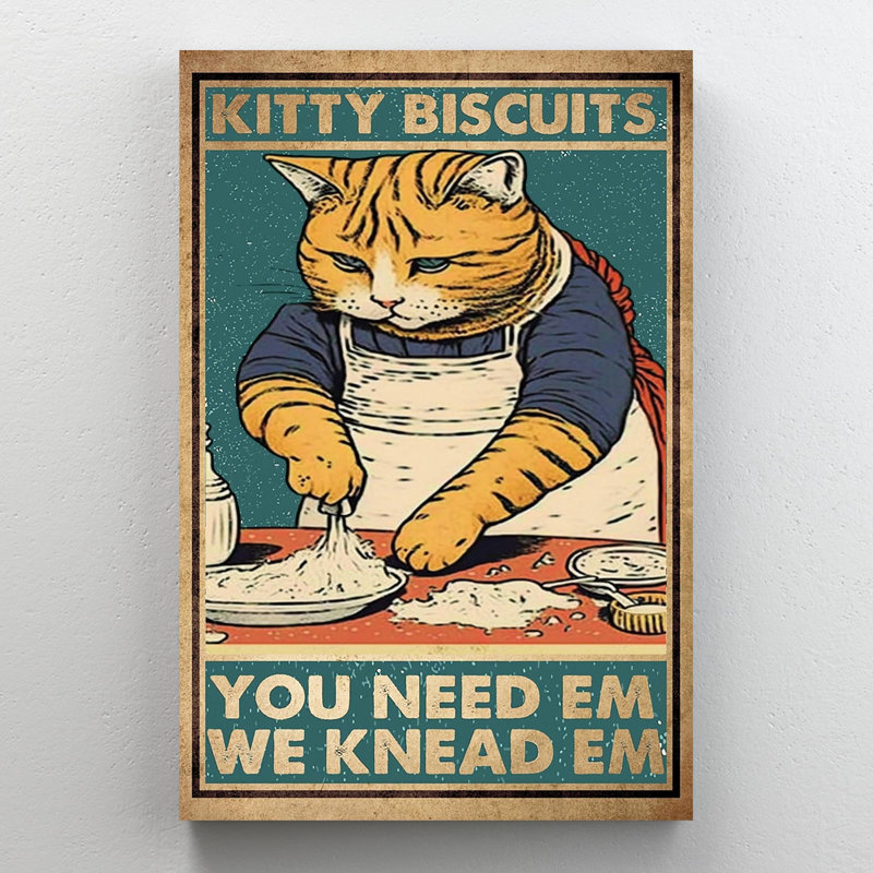 Biscuits sur toile Aluin, H 20 po x l 16 po x P 1,25 po