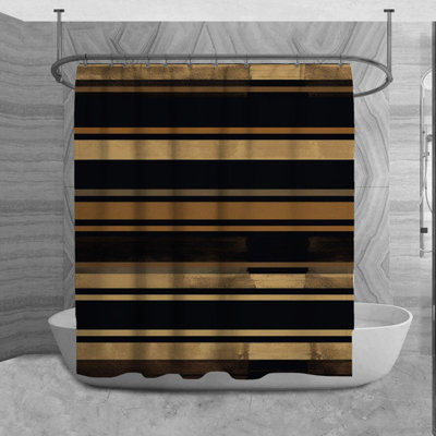 Kentrice Microfiber Shower Curtain
