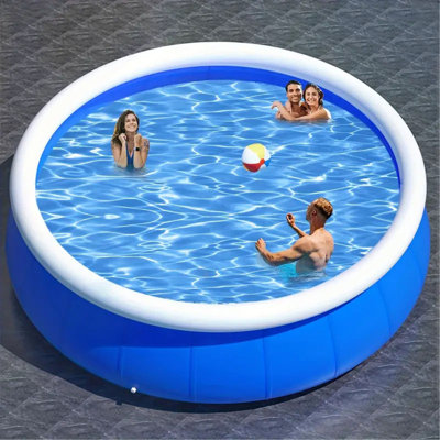 Inflatable swimming pool butterfly inflatable coil mesh pool