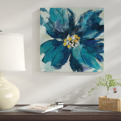 «Inky Floral II» par Silvia Vassileva, impression sur toile tendue sur châssis