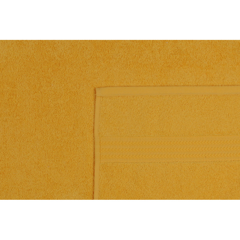 Serviette de bain de luxe, jaune foncé, 27,6 po x 55,1 po | 100% coton, 500 g / m² | Lavable à la machine à 104 ° F | Doux, absorbant et à séchage rapide | Parfait pour la maison, le spa et la salle de sport, qualité supérieure pour un confort de tous les jours