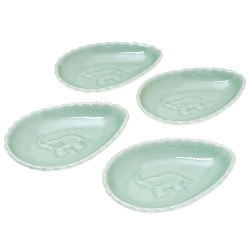 World Menagerie Krimhilde Ceramic Egg Platter