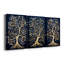 Paysages série Cxxxv - Toile tendue avec châssis sur mesure - 3 pièces-1466927496