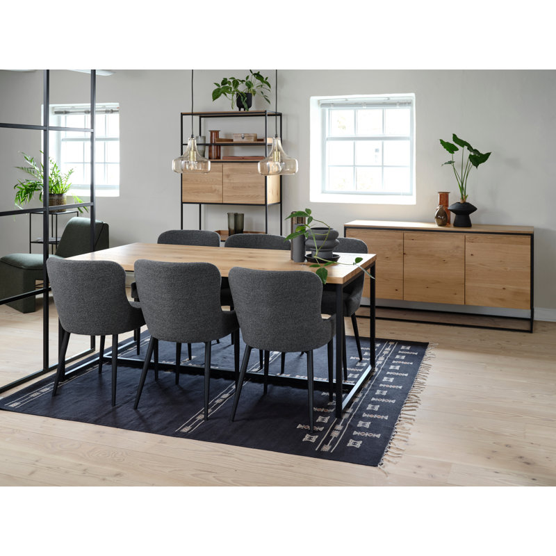Bradford Metal Base Dining Table