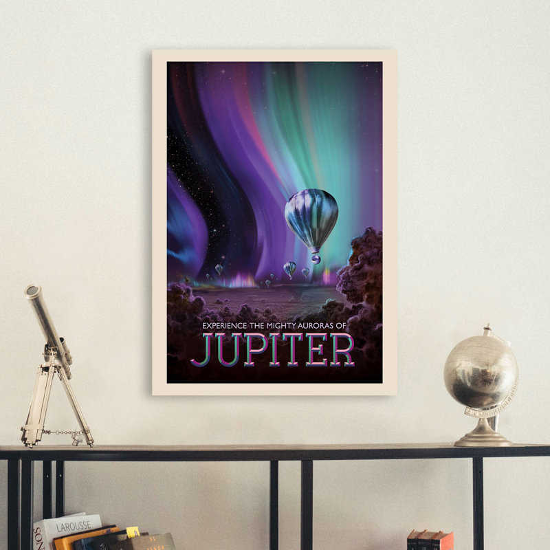Jupiter by NASA - Wrapped Canvas Print, 100cm H x 70cm W x 4cm D