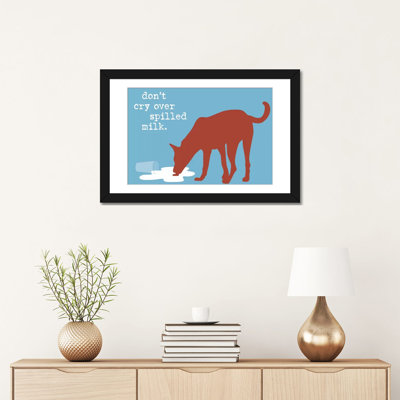 «Spills Milk», impression sur toile