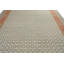 Distressed Homage Hand Knotted Wool Geometric Area Rug in Blue, Orange, Red, Beige, Brown-605232080