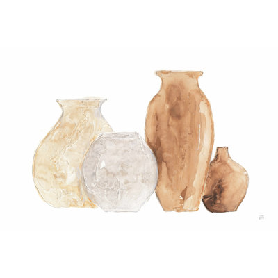" Neutral Vases III " Painting Print