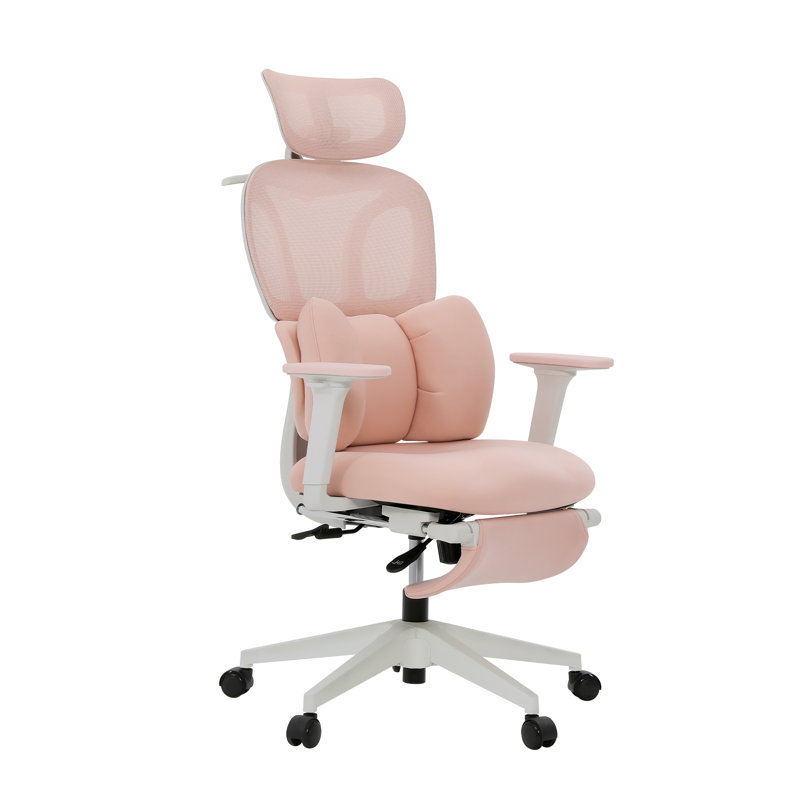 Cablady S1 Embrace Ergonomic Office Chair in Pink, Pink