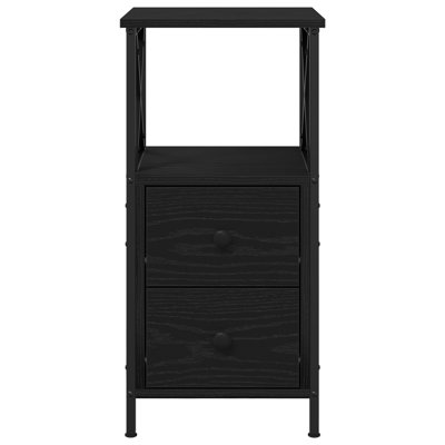 34cm W Manufactured Wood Bedside Table