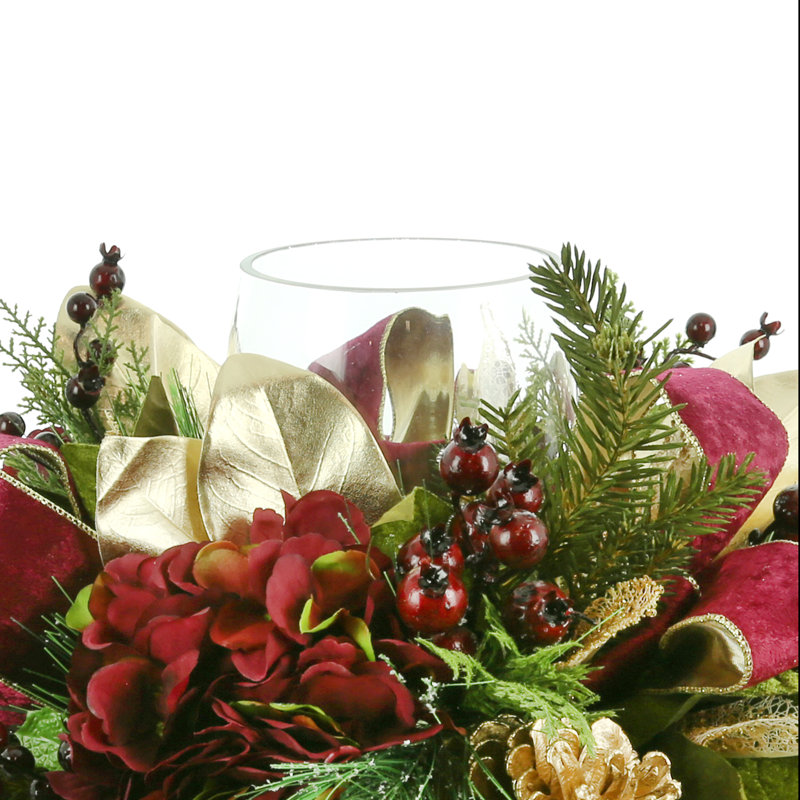 Polysilk Hydrangea Arrangement