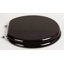 Siège de toilette rond en chêne massif Designer-16049402-16049405