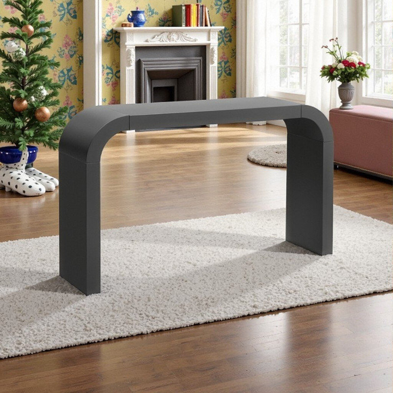 Console l 52 po x P 12 po, Noir