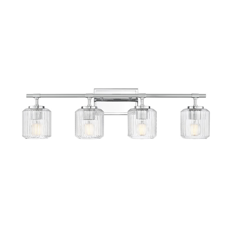 Braggs 4 Light Vanity, Polished Chrome